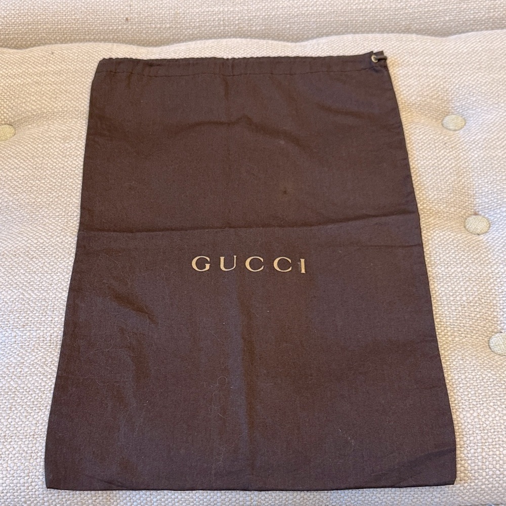 Gucci Brown Dust Bag